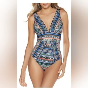 MiracleSuit Portofino Odyssey 1pc Swimsuit sz 8